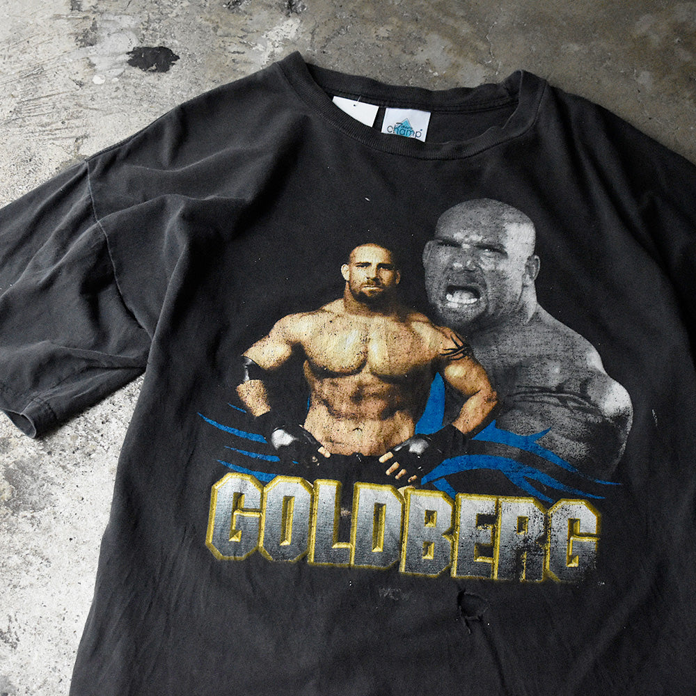 90's~ WCW “Bill Goldberg” プロレス Tシャツ 250717H