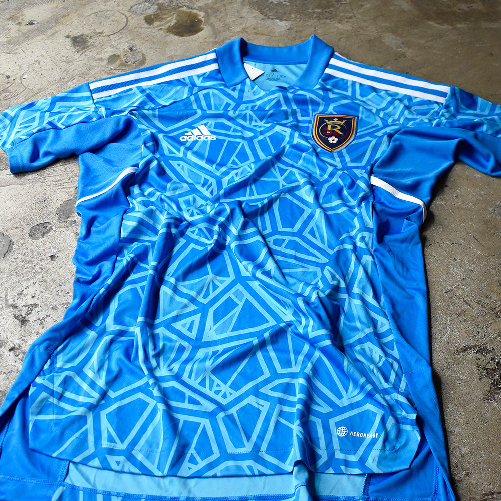 adidas “Real Salt Lake” フットボール ゲームシャツ 240701H