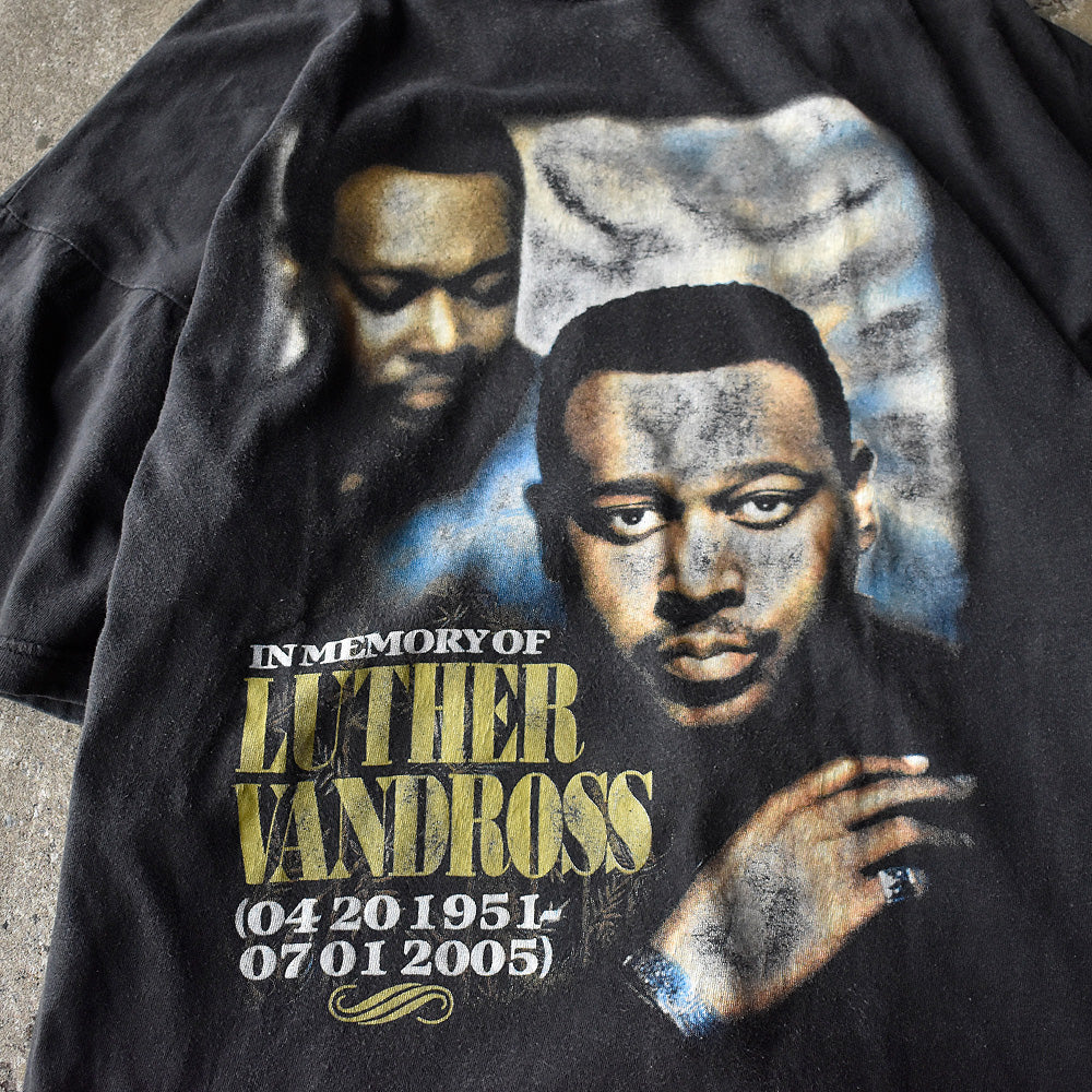 Y2K “Luther Vandross” メモリアルTシャツ 250608H