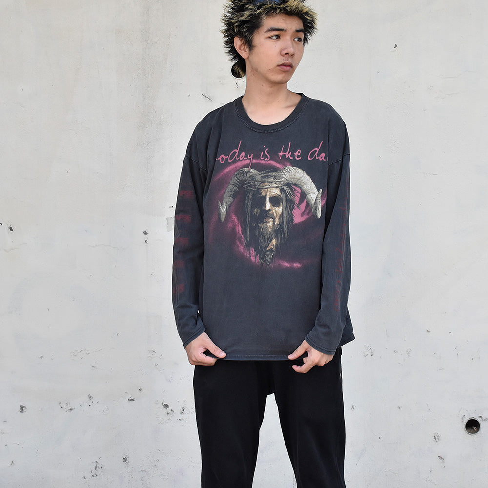 90's TODAY IS THE DAY “In the Eyes of God” ロック ロングスリーブTシャツ 250822H