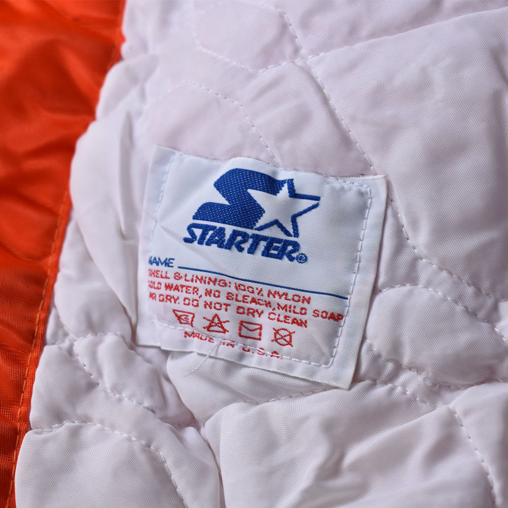 90's STARTER PROLINE “NFL Denver Broncos” ナイロン スタジャン アワードジャケット USA製 240111H