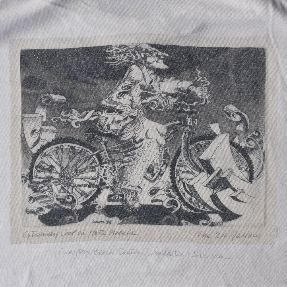 Hanes "The Zoo Gallery" 両面プリント アートTシャツ 240606