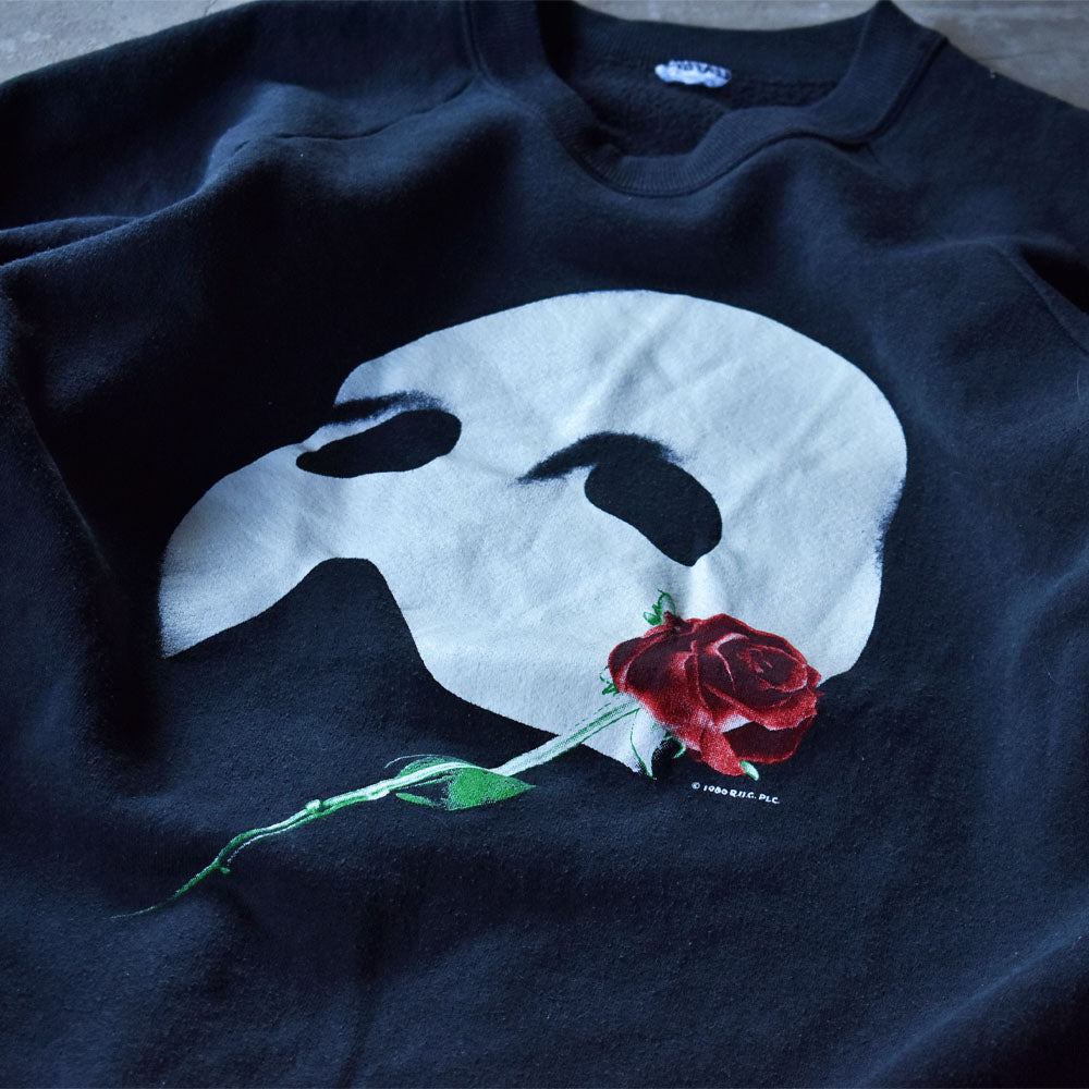 80’s The Phantom of the Opera ミュージカル スウェット 231202H