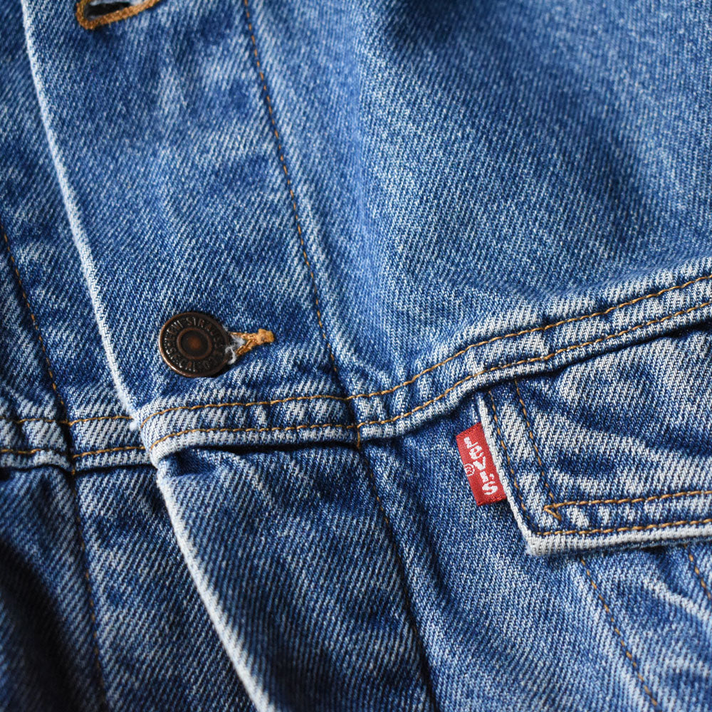 90’s Levi's 70699-0289 チェックライナー デニムジャケット USA製 250327H