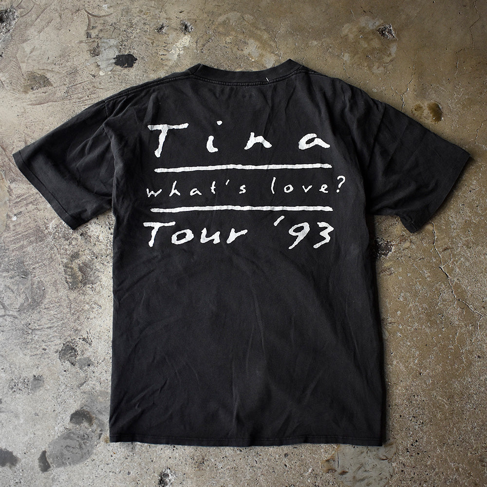 90's Tina Turner “What's Love?“ Tour Tシャツ 250622H