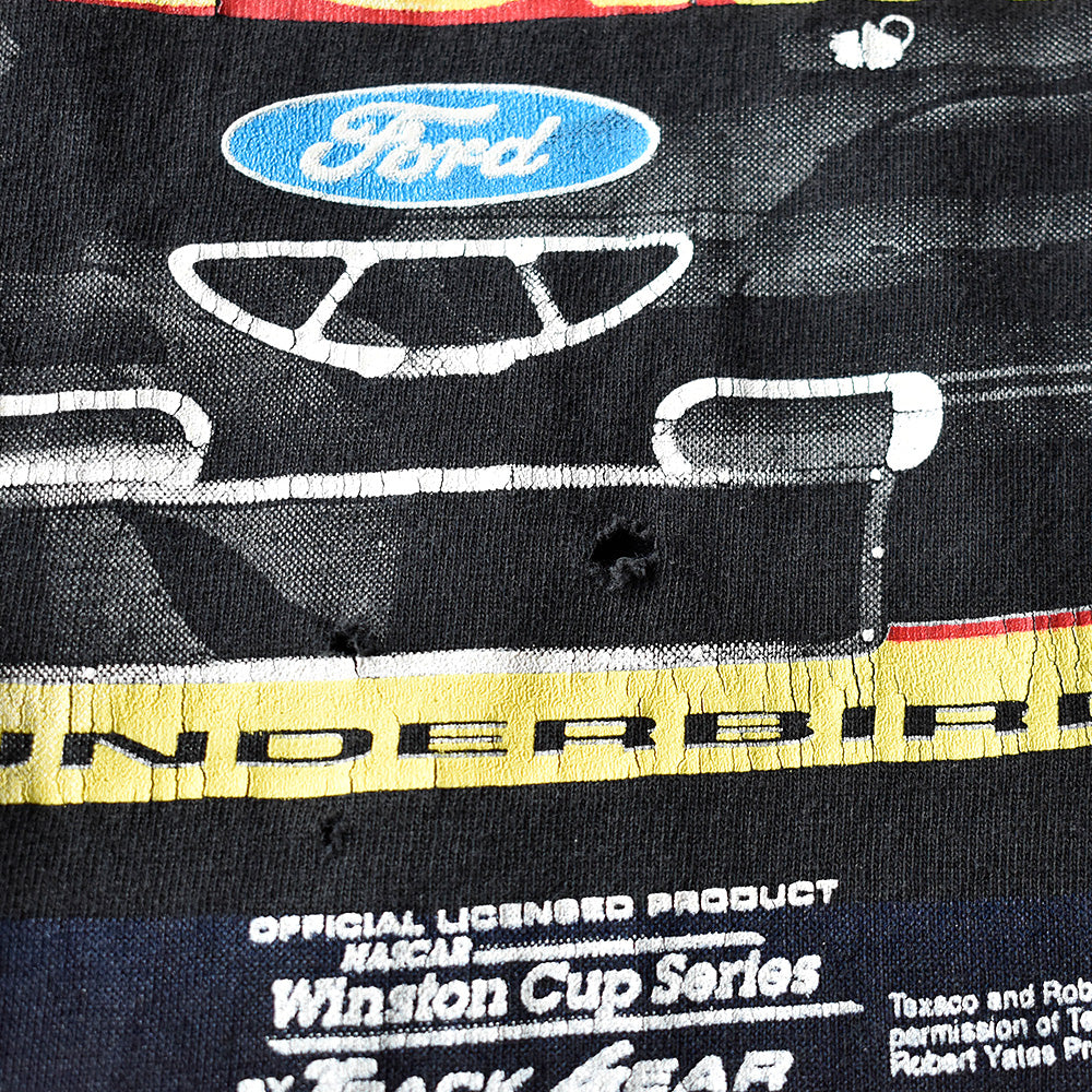 90's LOGO ATHLETIC "Ernie Irvan #28" AOP! レーシング Tシャツ 240728H