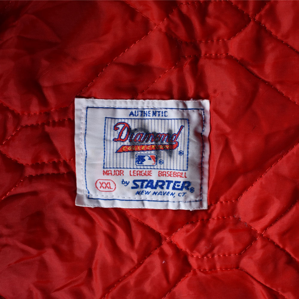 90's STARTER "Atrlanta Braves" ナイロンスタジャン 231127