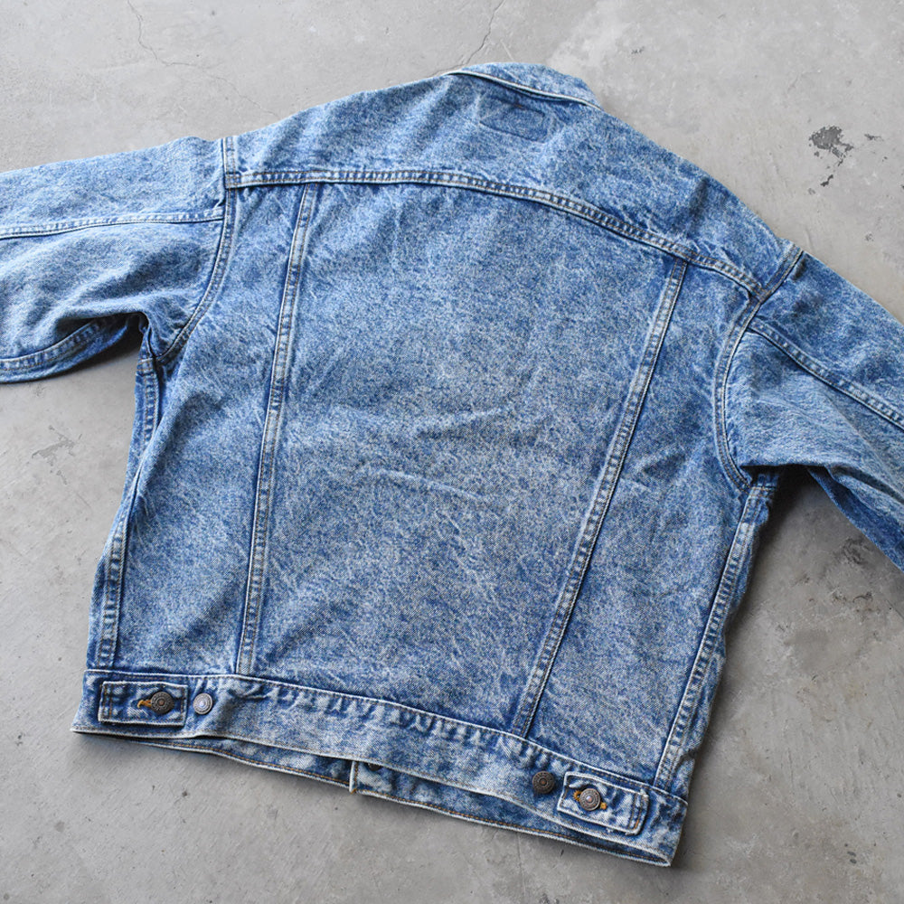 90’s Levi's 70507-0219 ケミカルウォッシュ デニムジャケット USA製 250605
