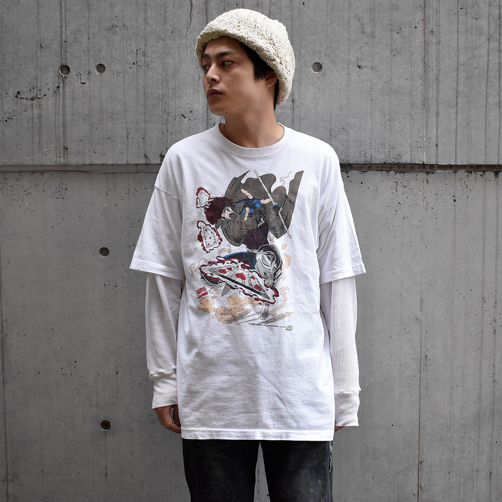 90’s Marvel Comics X-Men “Gambit” Tシャツ USA製 241125H