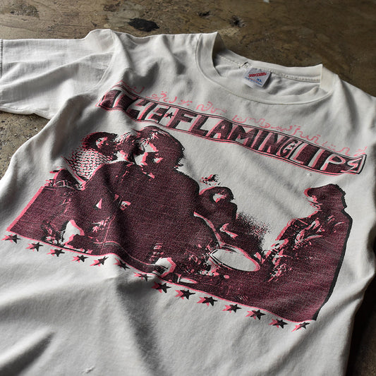 ザ・フレーミング・リップス フォトプリント バック スカル Tシャツ 90年代 USA製 ヴィンテージ