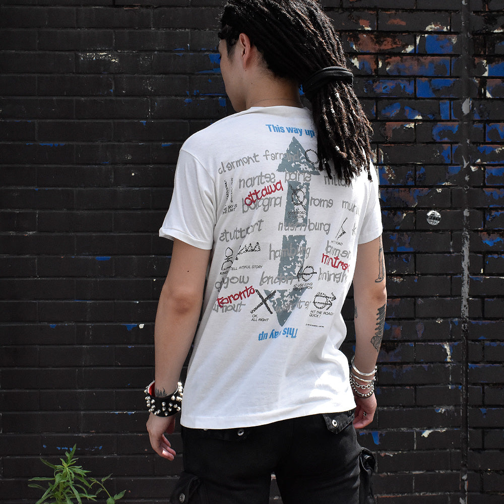 80’s Peter Gabriel “This Way Up” Tour Tシャツ 240828H