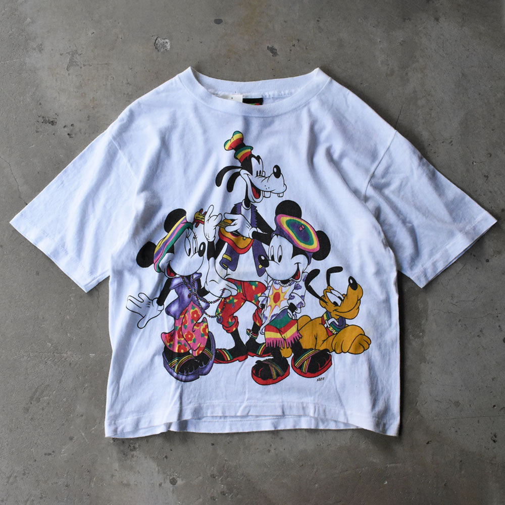 90's Disney キャラ クロップド Tシャツ 240702