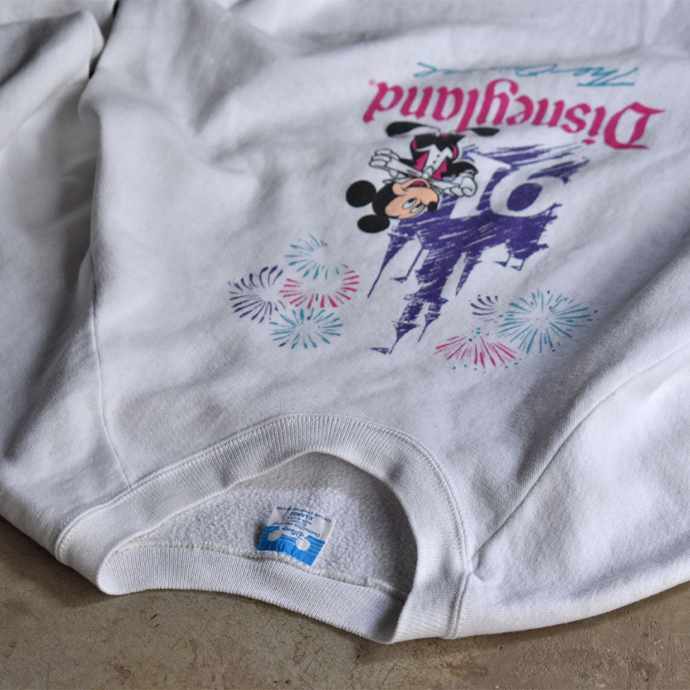 90's Disney “Disneyland” スウェット USA製 240528