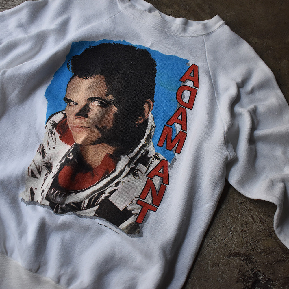 80's ADAM ANT “Photo Print” スウェット 230605H