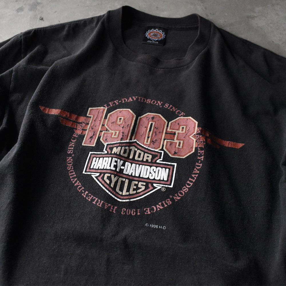 90's Harley-Davidson “SINCE 1903” Tシャツ USA製 240417