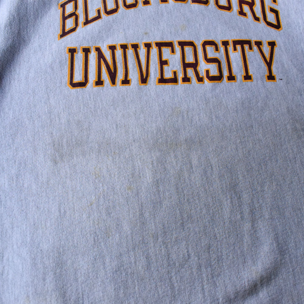 90’s Champion “BLOOMSBURG UNIVERSITY” RWスウェット USA製 250413