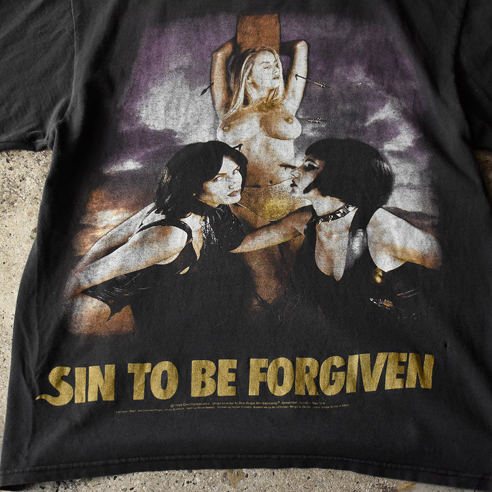 90's Cradle Of Filth “Sadomasochrist/Sin to be Forgiven“ ロック Tシャツ 250821H