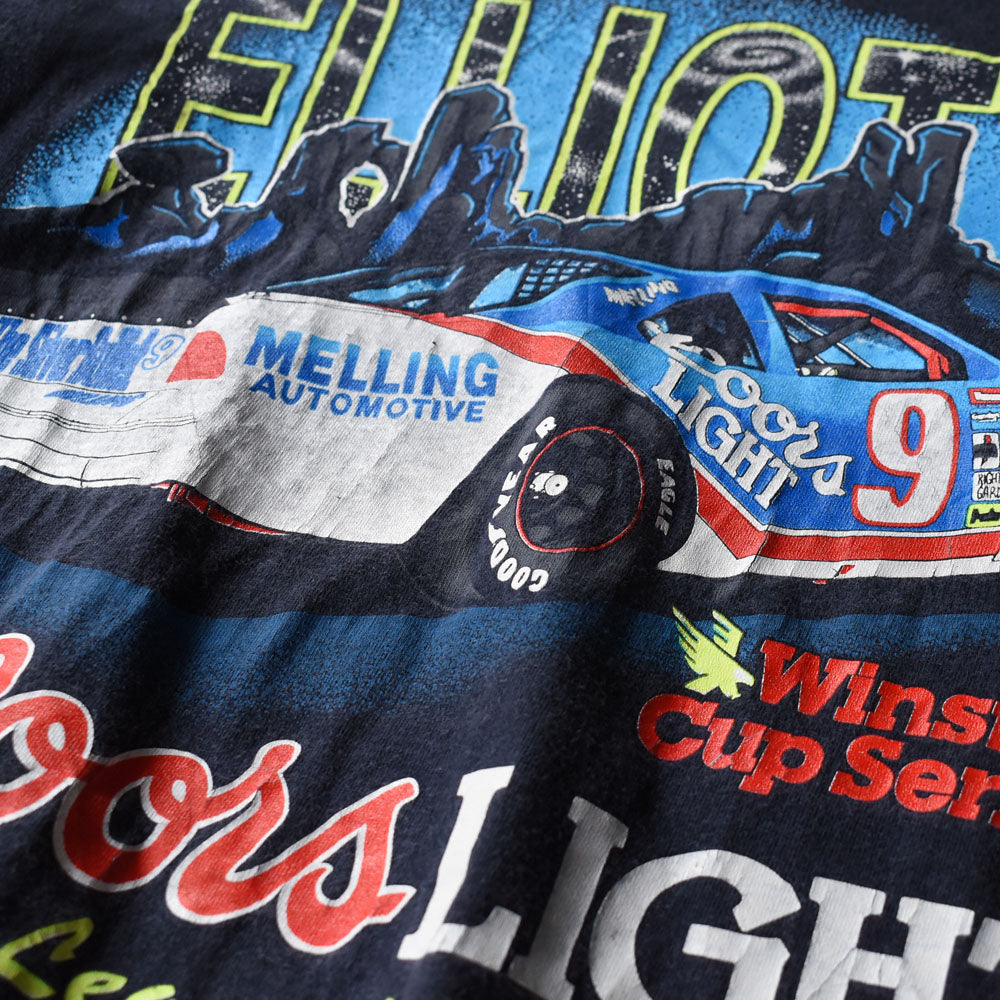 90’s NASCAR “Bill Elliott” レーシング Tシャツ USA製 250531