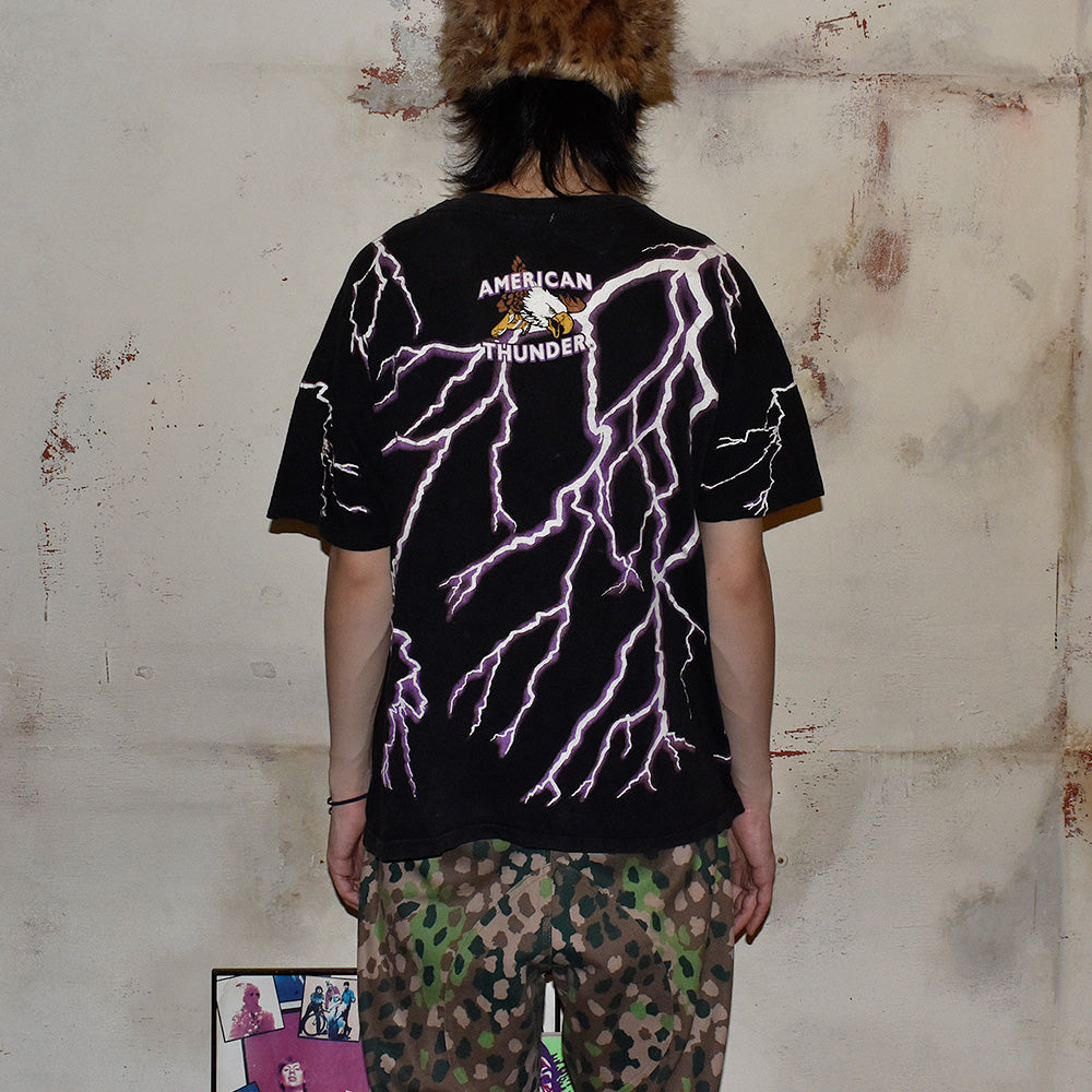 90’s AMERICAN THUNDER AOP! "Indian" Tシャツ 250503H