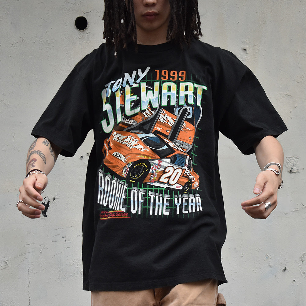 90's CHASE authentics Racing Tee USA製 230628H