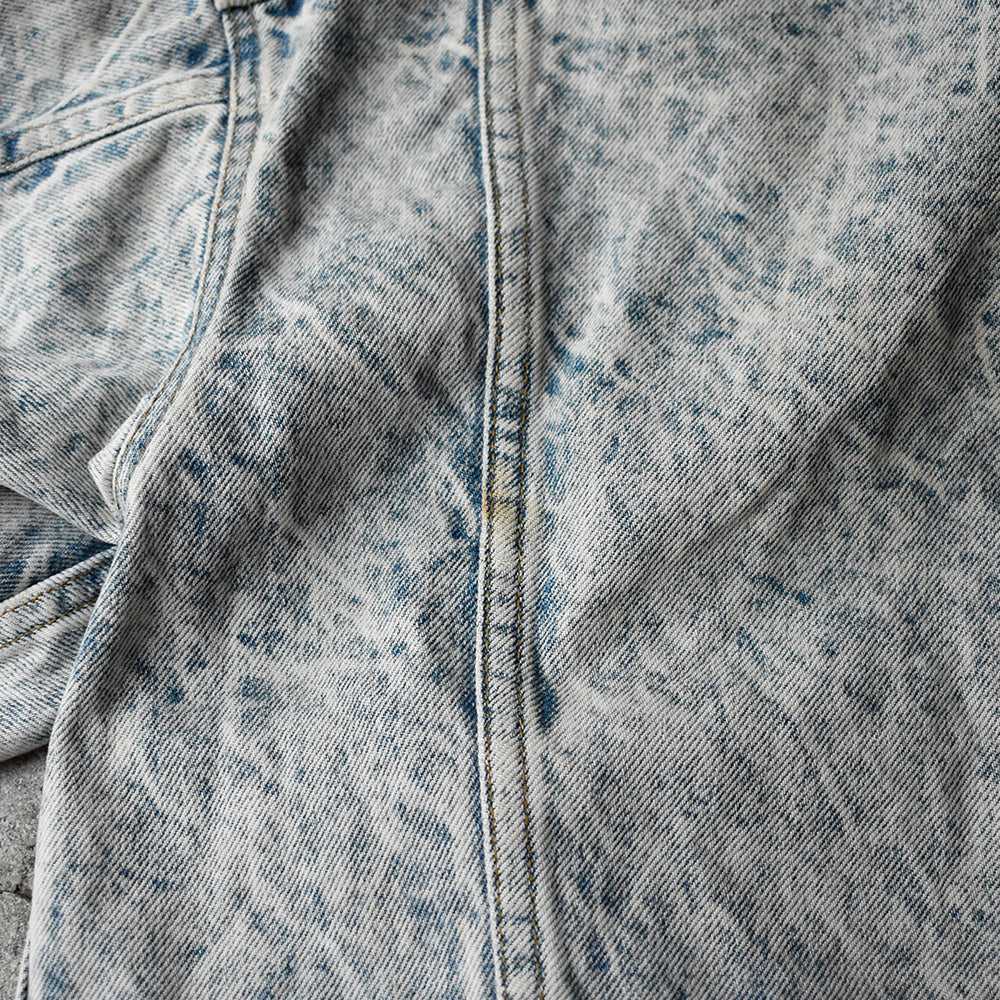 90's Badge! Levi's 70507-0219 ケミカルウォッシュ デニムジャケット USA製 241019H