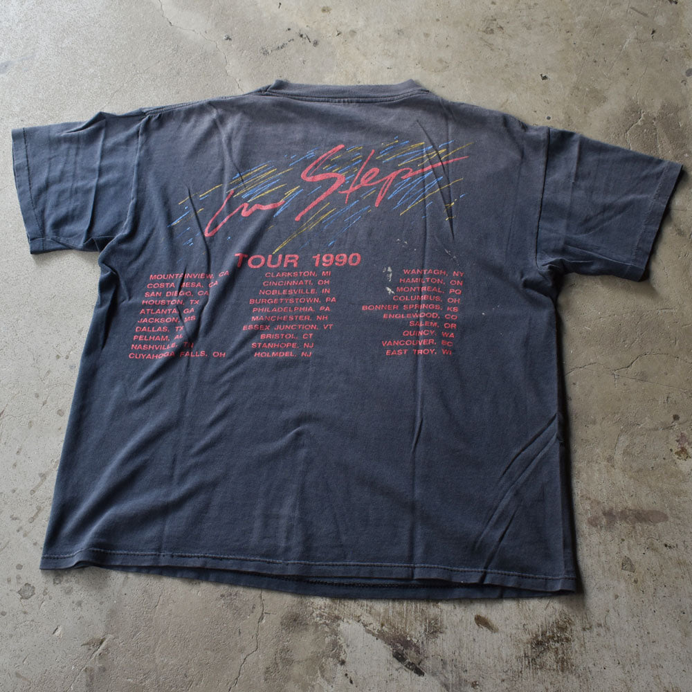 90’s Stevie Ray Vaughan “IN STEP TOUR 1990” ロック Tシャツ 230729H