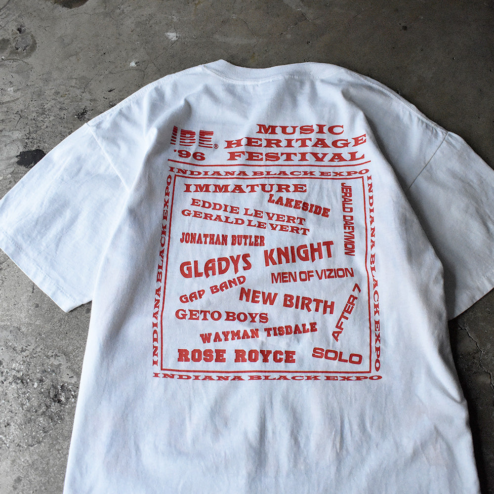 90's “Indiana Black Expo” Summer Music Festival Tシャツ 250507H
