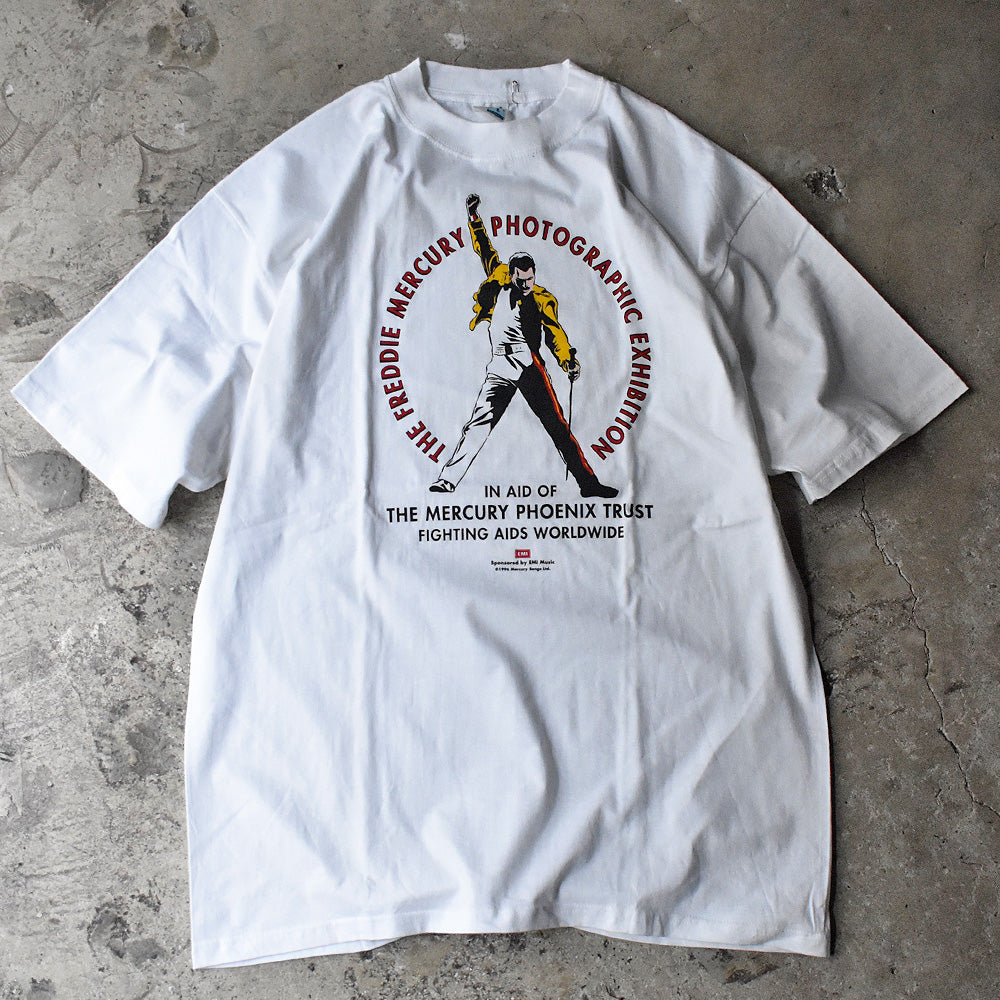 90’s Queen “The Freddie Mercury Photographic Exhibition” Tシャツ 240112HYY