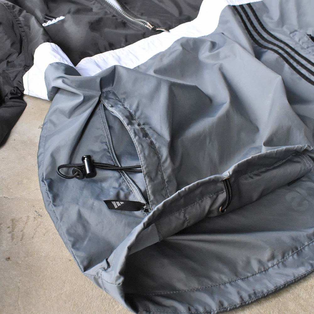 90’s adidas ハーフジップ ナイロン トラックジャケット 250526