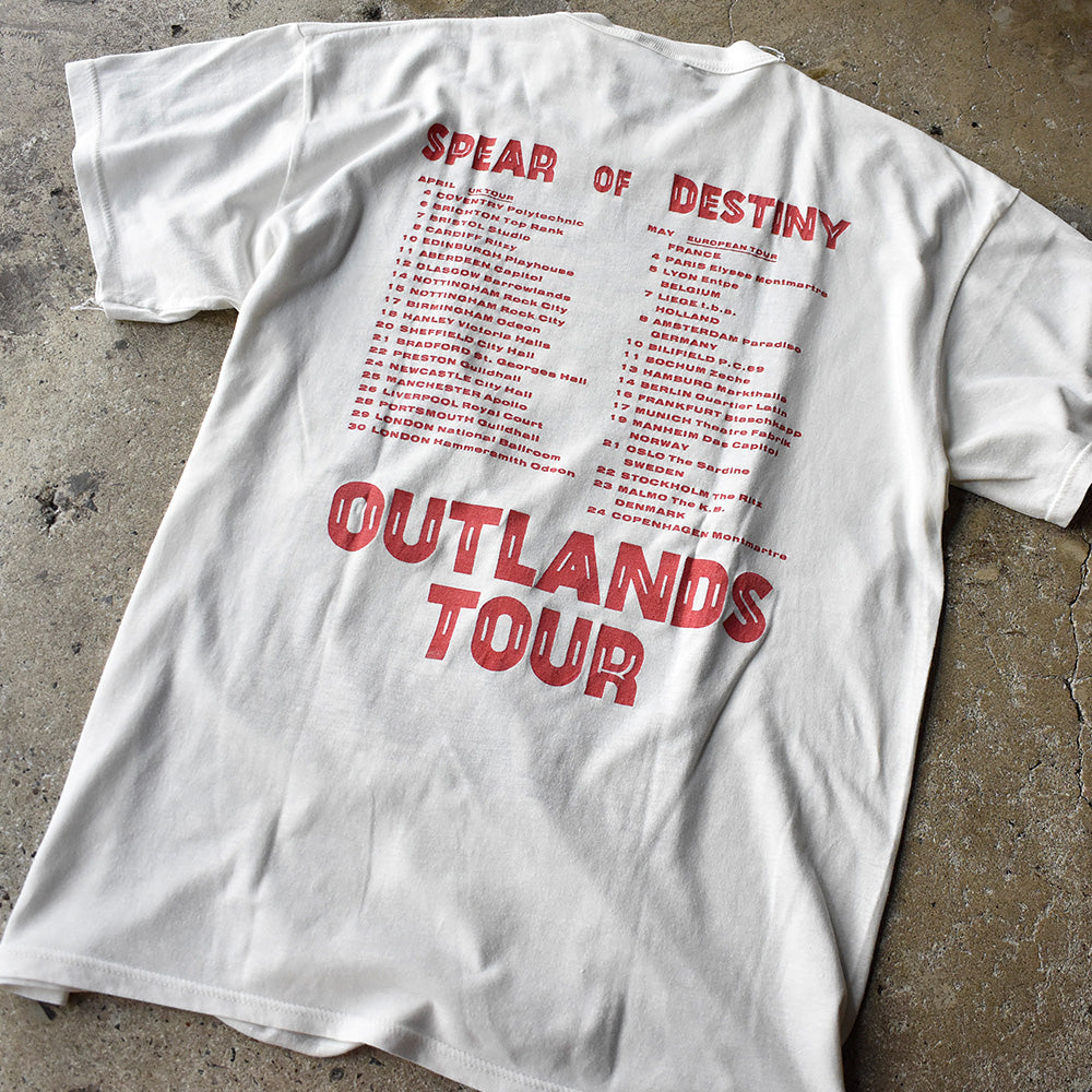 80's Spear Of Destiny “Outland“ Tour ロック Tシャツ 250712H