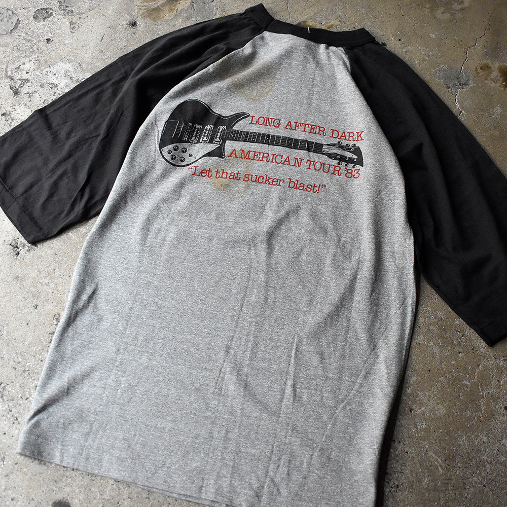 80's Tom petty and the Heartbreakers “Long After Dark” Tour ラグランスリーブTシャツ 250428H