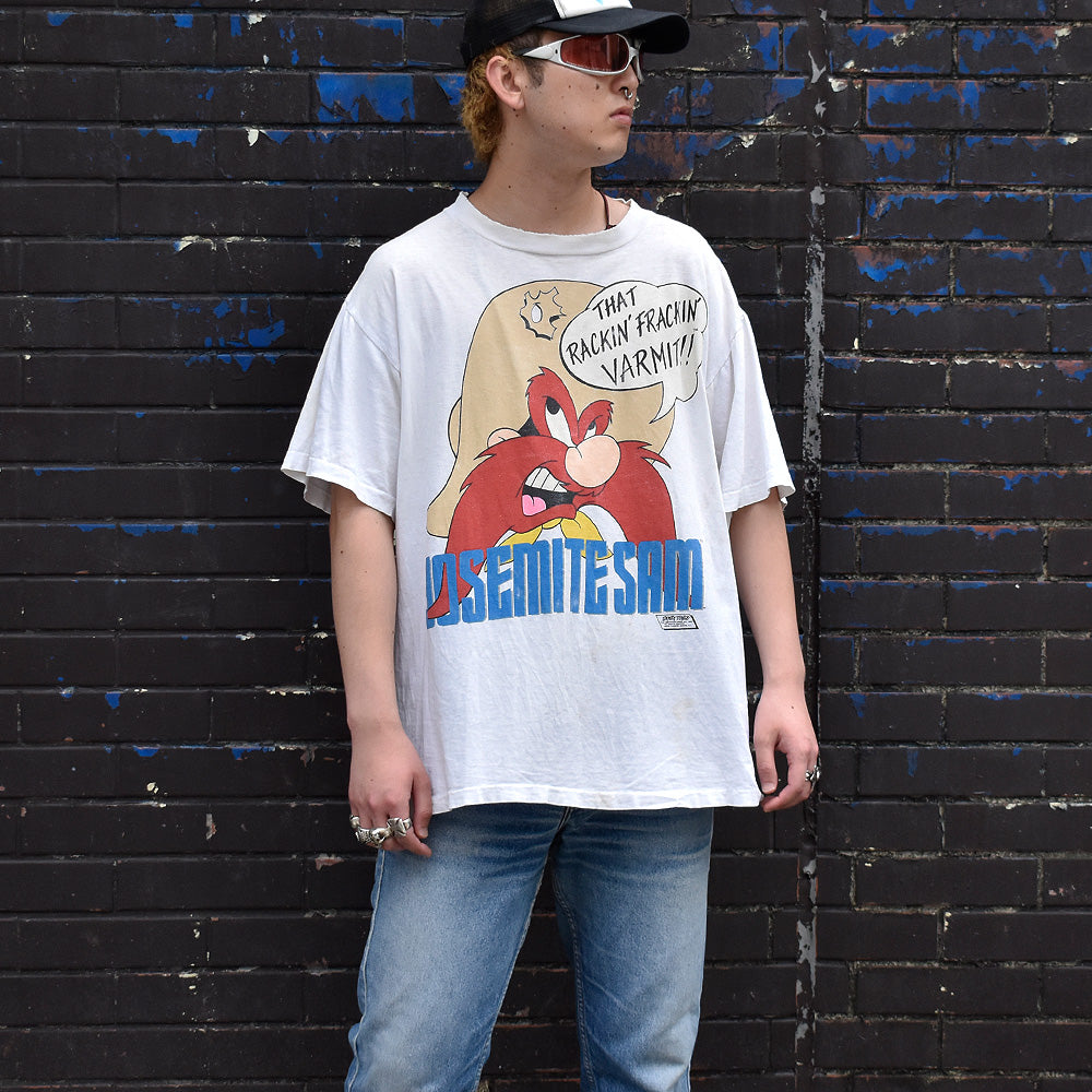 80's Looney Tunes “ヨセミテ・サム” Tシャツ USA製 250618H