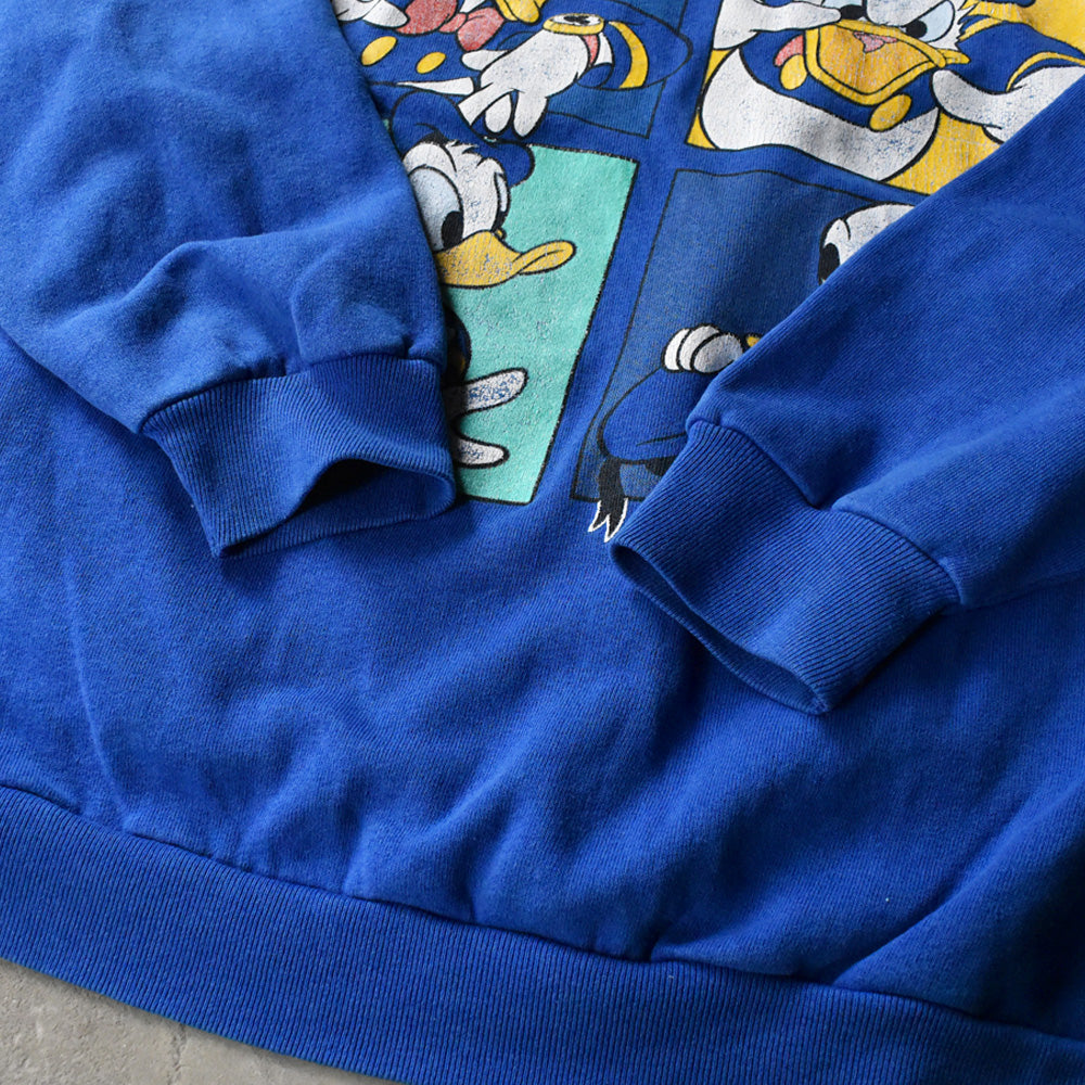 90's Disney “Donald Duck” スウェット USA製 241002H