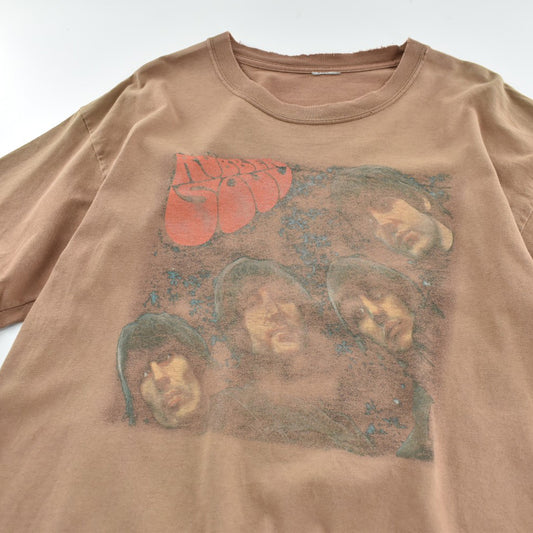 90's The Beatles "Rubber Soul" 鬼フェード ロックTシャツ 260728H