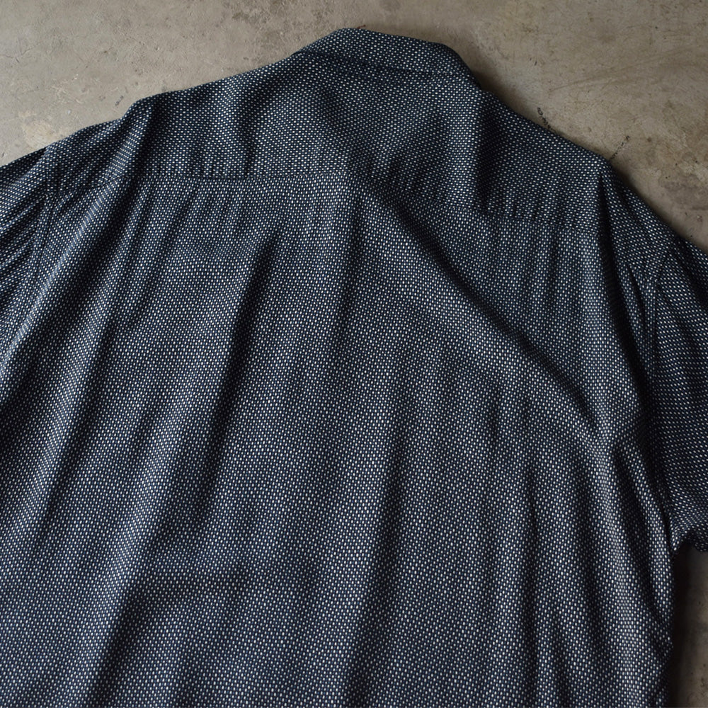 80's Pierre Cardin/ピエール・カルダン 半袖 ドット レーヨンシャツ 230519