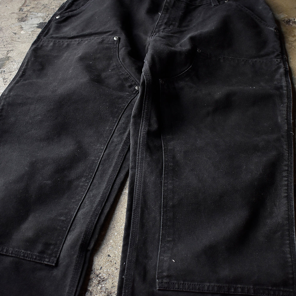 Y2K Carhartt ブラック! ダブルニー ダック ペインターパンツ 240512H