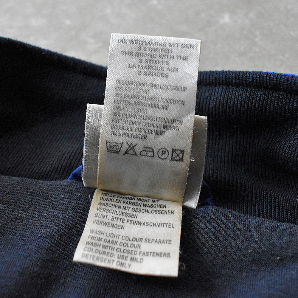 Y2K adidas 裏地付き ナイロン トラックジャケット250530