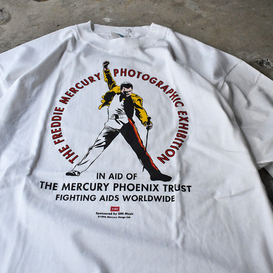 90's Queen “The Freddie Mercury Photographic Exhibition” Tシャツ 240112HYY