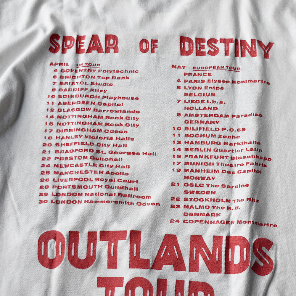 80's Spear Of Destiny “Outland“ Tour ロック Tシャツ 250712H