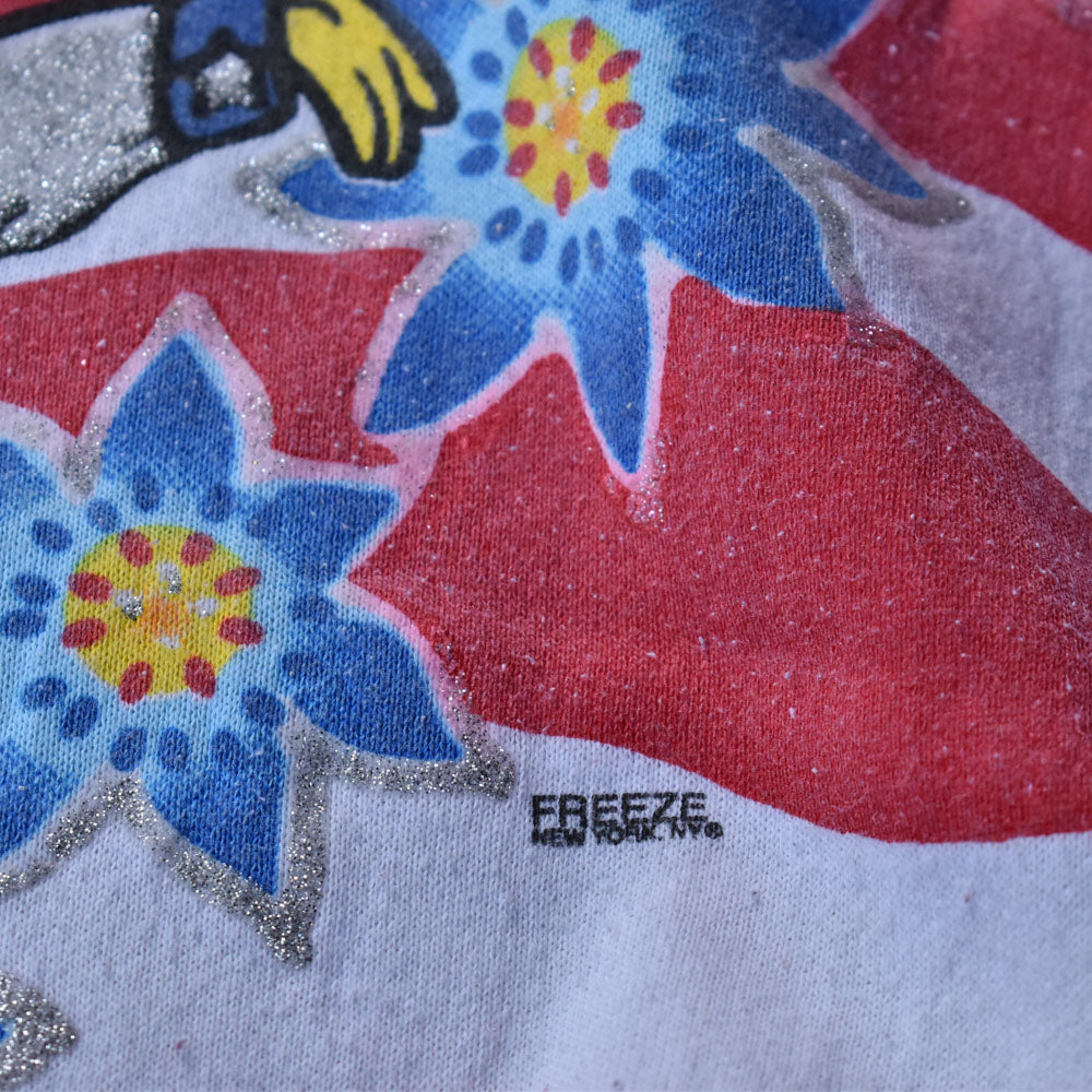 90’s Looney Tunes AOP! tweety キャラ スウェット USA製 240426