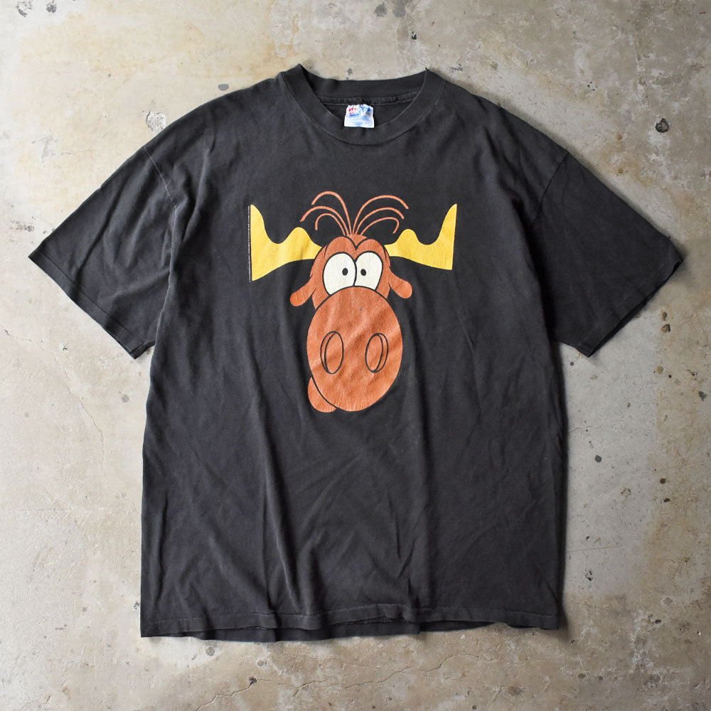 90's Bullwinkle × Taco Bell タコベル 企業ロゴ Tシャツ 250919H