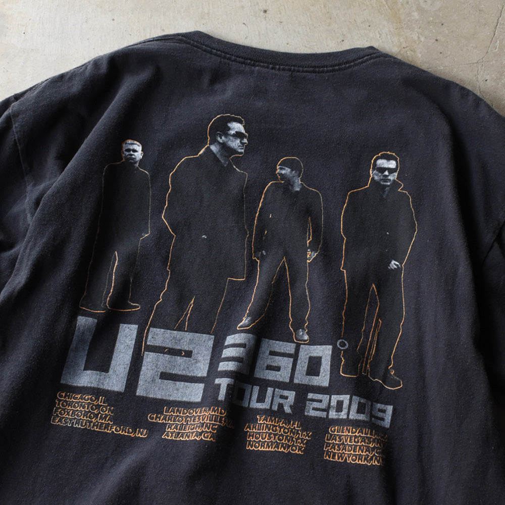 Y2K U2 "360° Tour Logo" ロック Tシャツ 250808