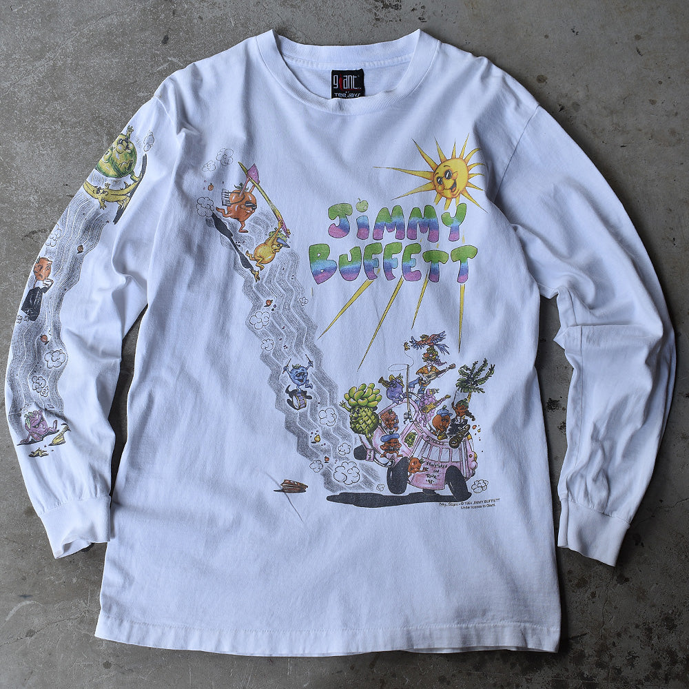 90s Jimmy Buffett バンドTシャツ　USA ジミーバフェット 古着 90年代 GIANT Jimmy Buffett ジミー バフェット バンドT