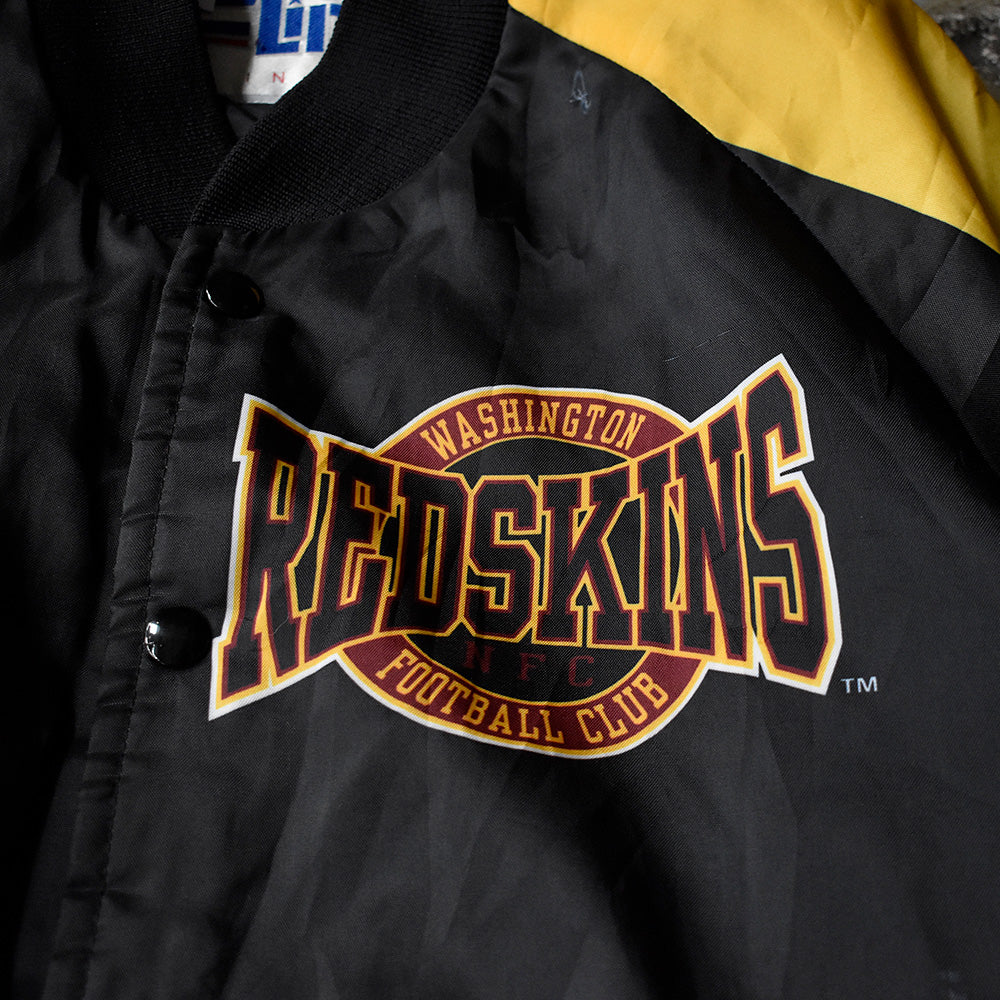 90's Chalk Line NFL “Washington Redskins” ナイロンアワードジャケット USA製 230929