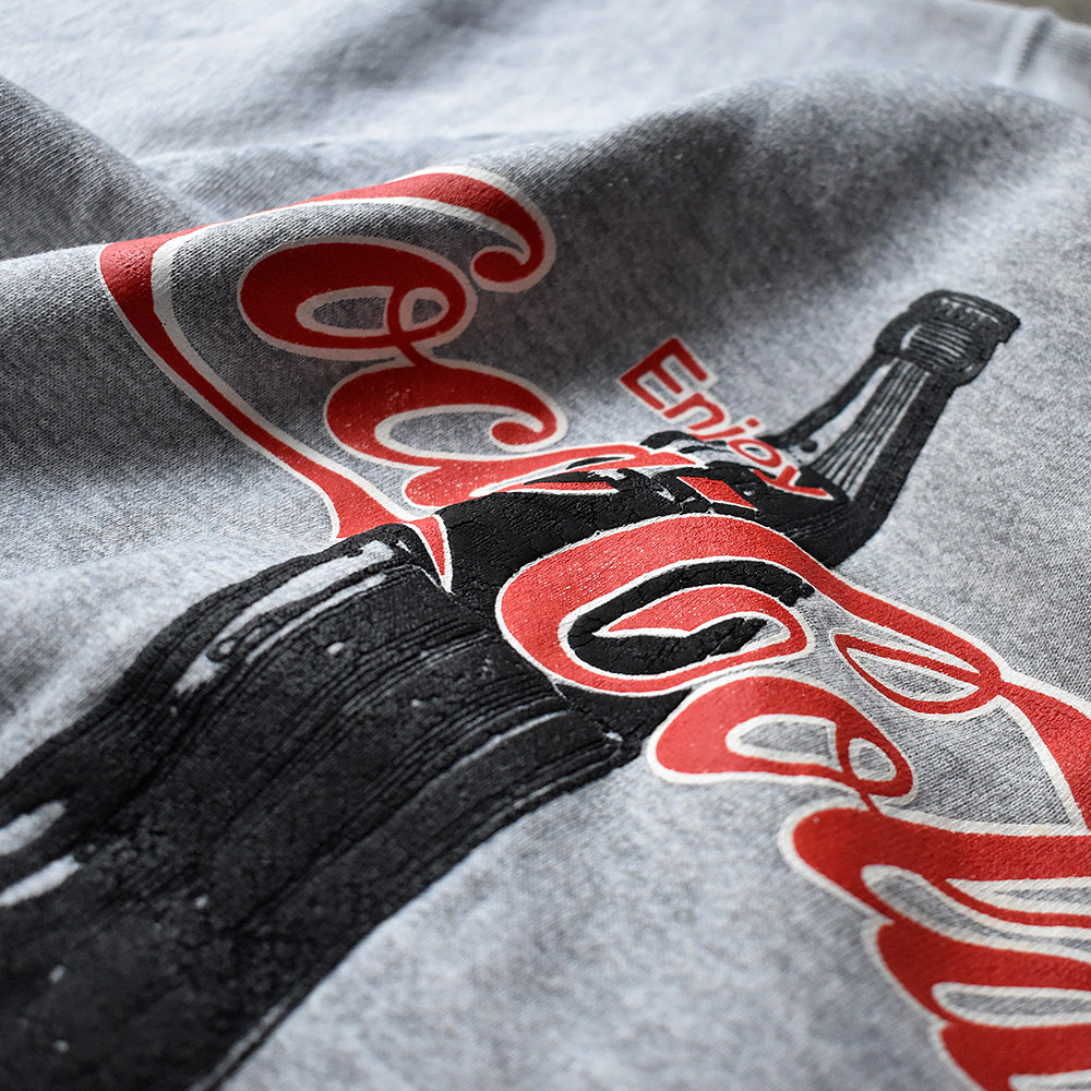 90's “Coca-Cola“ ラグランスリーブスウェット USA製 240528