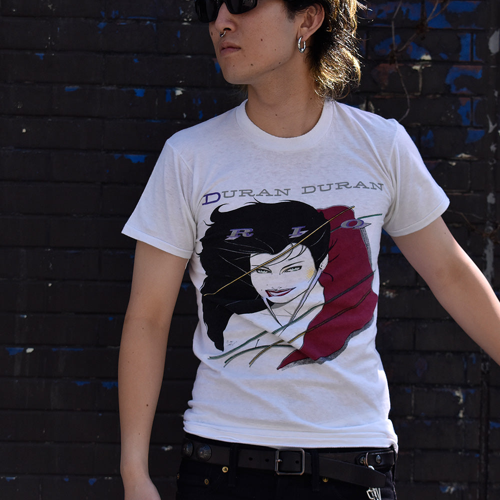 80's Duran Duran “RIO” European Tour 1982 Tシャツ 231008HYY