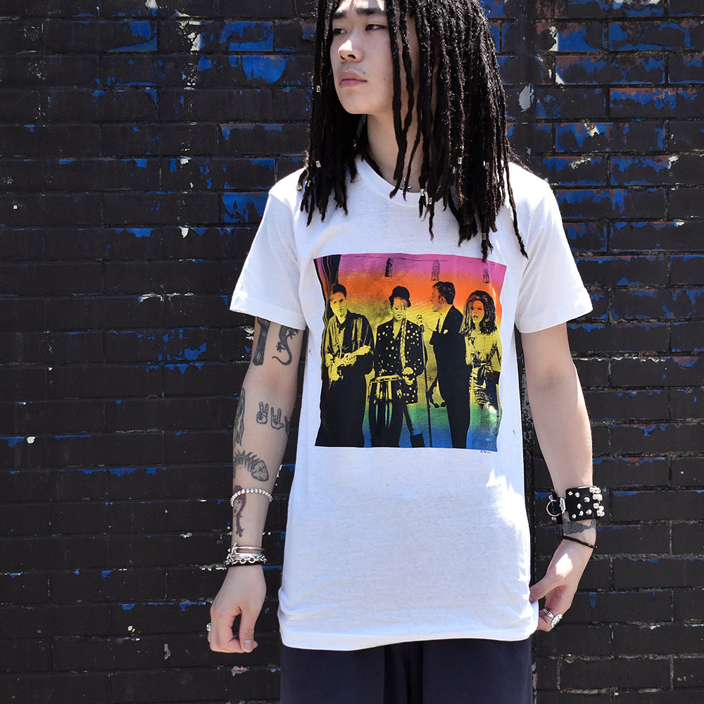 80's The B-52's “Cosmic Thing Tour” ロック Tシャツ 240606H
