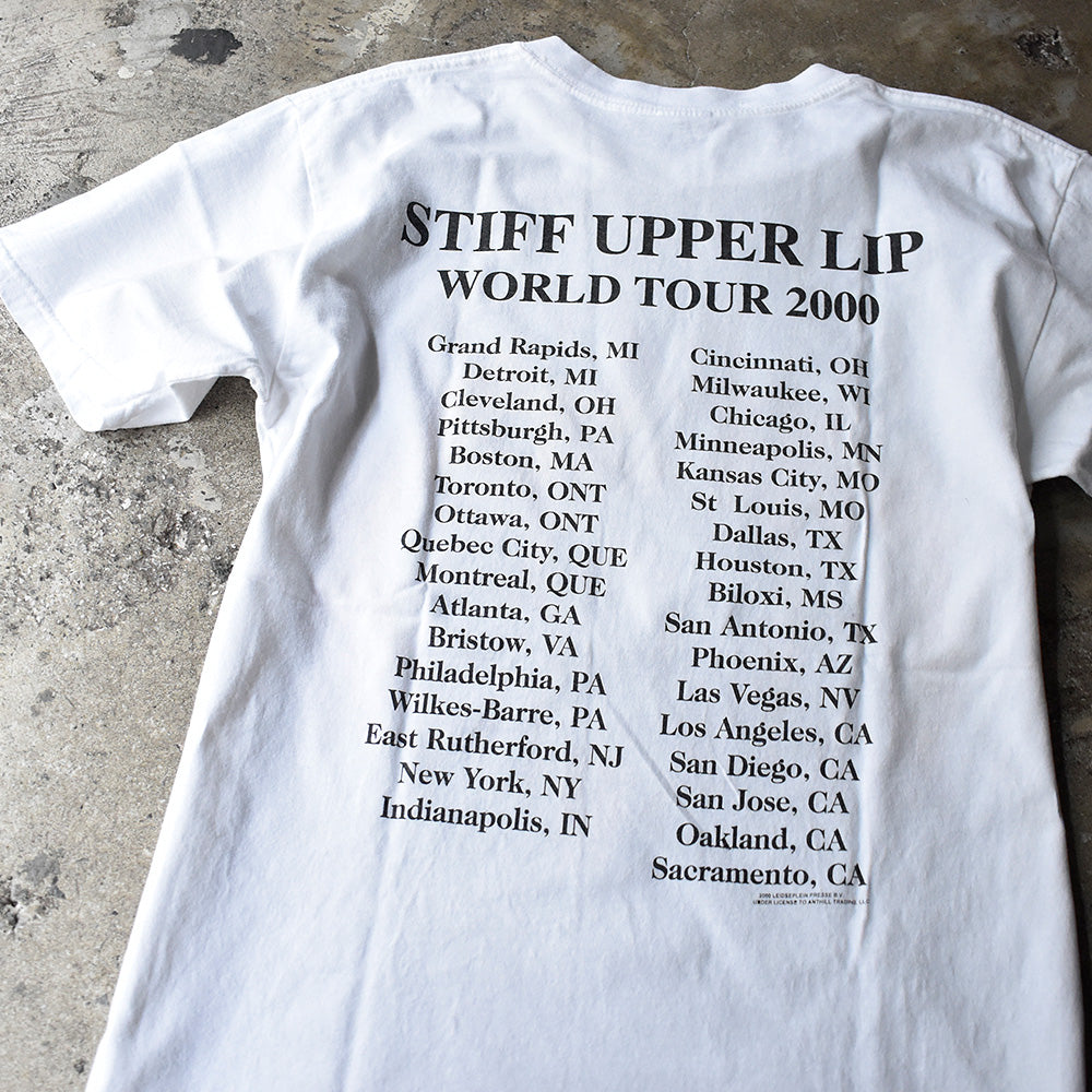 Y2K AC/DC “Stiff Upper Lip” World Tour 2000 Tシャツ 250413H