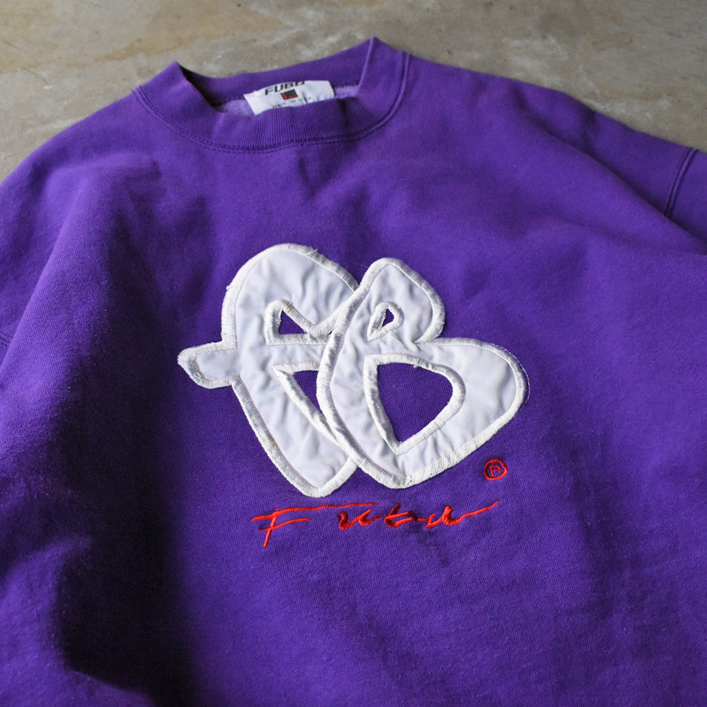 90’s FUBU ロゴ クルーネックスウェット 240831