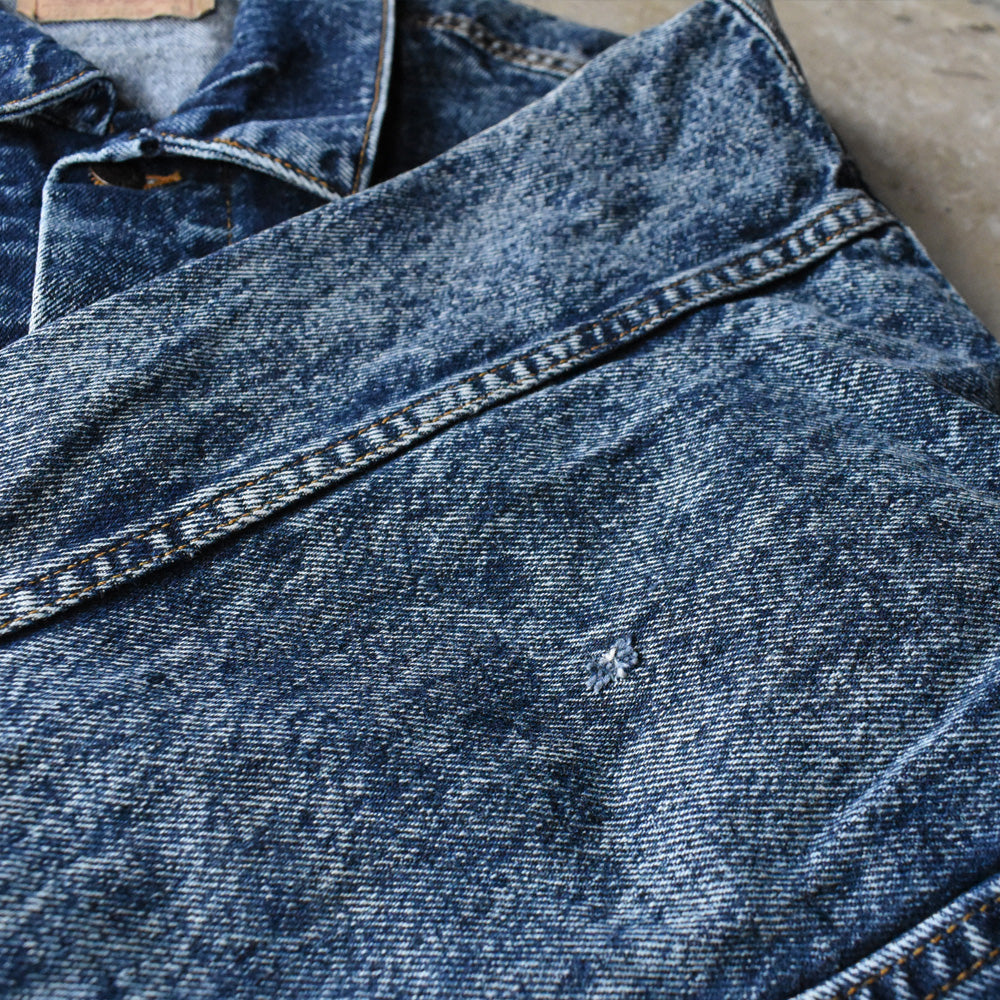 90's Levi's 70507-0227 ケミカルウォッシュ デニムジャケット USA製 250518